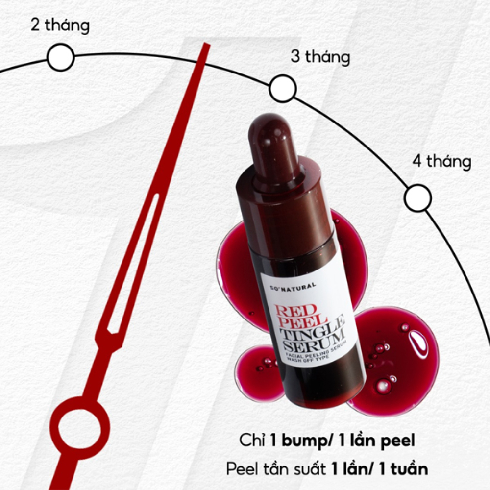 Ảnh Serum tái tạo phục hồi da Red Peel Tingle 20/35ml tẩy tế bào chết hóa học, đẩy mạnh quá trình hồi phục da sau mụn 4