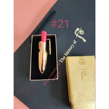 màu 21 hồng cam -Son whoo hoàng cung Whoo Luxury Lipstick Rouge