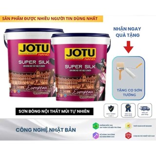 Sơn bóng nội thất mùi tự nhiên 5 lít sơn nội thất màu sơn đa dạng bề mặt bóng láng mịn cao cấp