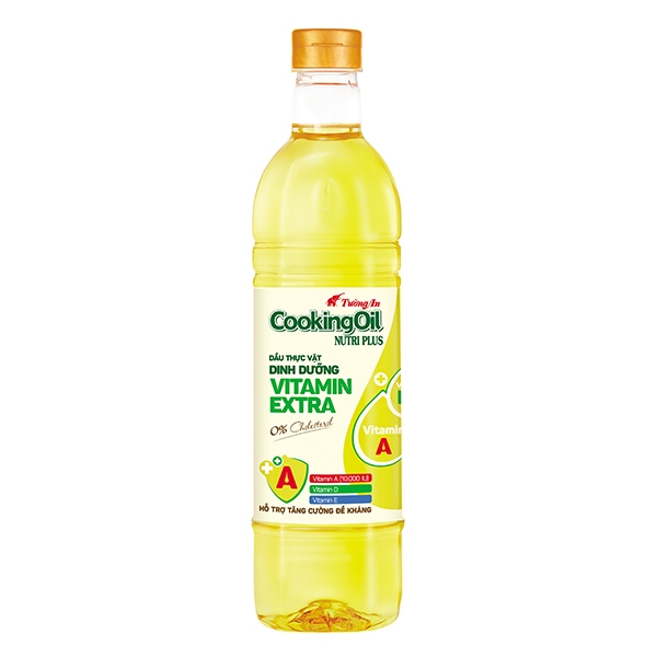 [TẶNG QUÀ NGẪU NHIÊN CHO ĐƠN TỪ 200K ÁP DỤNG 07-10.07] Dầu ăn Tường An Cooking Oil Nutri Plus  1L