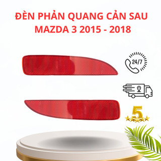 Đèn phản quang cản sau Mazda 2, Mazda 3, Mazda 6 lắp zin theo xe.