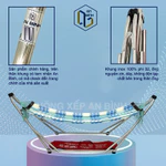 Bộ võng xếp INOX An Bình tải trọng 250kg, Khung Võng Đa Năng 3 Trong 1, chất liệu inox 100%  - Hàng chính hãng — ảnh 3