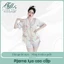 Bộ Đồ Ngủ Nữ Mặc Nhà Lụa Cát Cao Cấp Bộ Mặc Nhà Quần Cộc Áo Cộc Mềm Mịn Thoáng Mát