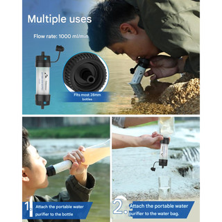 Greeshow Portable Water Purifier 8000L – Lightweight, Outdoor & Emergency Use