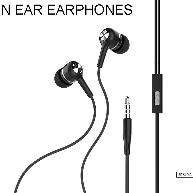 Tai nghe chính hãng BYZ SE519 có dây cắm chân 3.5mm full chức năng nghe gọi đàm thoại