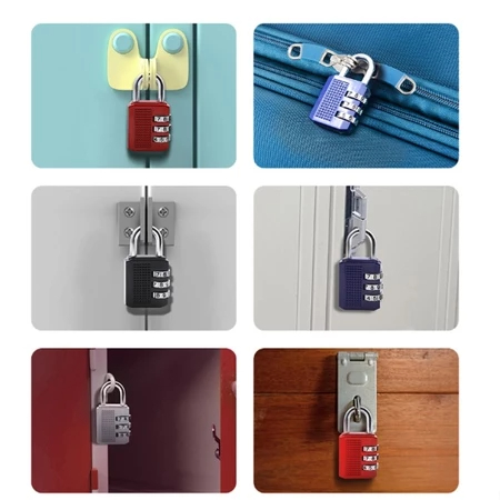 Ổ khoá số, ổ khóa mini khóa vali chất liệu inox chống gỉ, khóa mã số an toàn, chắc chắn