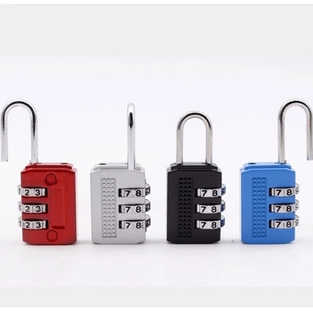 Ổ khoá số, ổ khóa mini khóa vali chất liệu inox chống gỉ, khóa mã số an toàn, chắc chắn