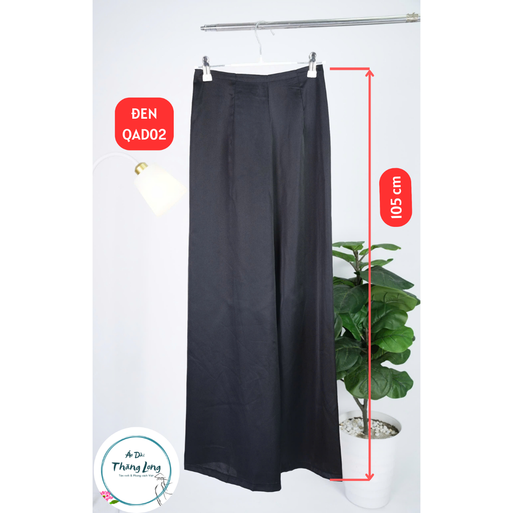 Quần áo dài nữ, quần mặc áo dài đủ size đủ màu trắng, đen, vàng, cốm, tím, hồng, vàng