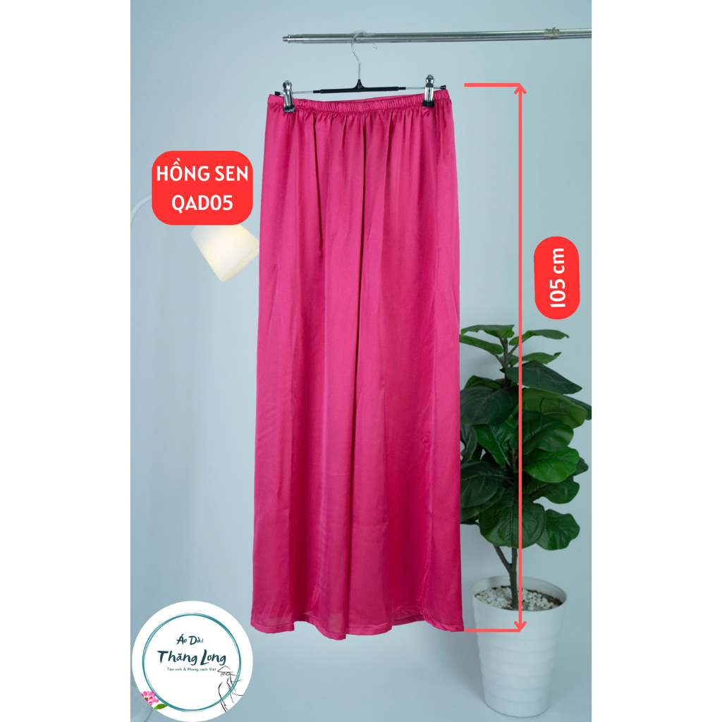 Quần áo dài nữ, quần mặc áo dài đủ size đủ màu trắng, đen, vàng, cốm, tím, hồng, vàng