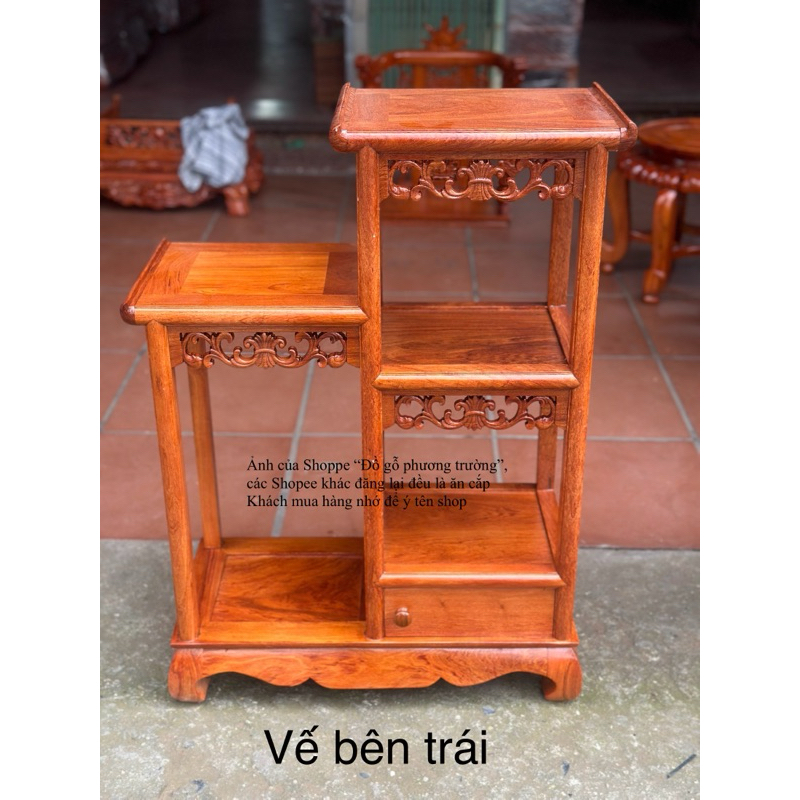 đôn nhị Sơn thùng gỗ lim , hương đá ngang 56 cao 80 sâu 26 ( giá 1 cái )