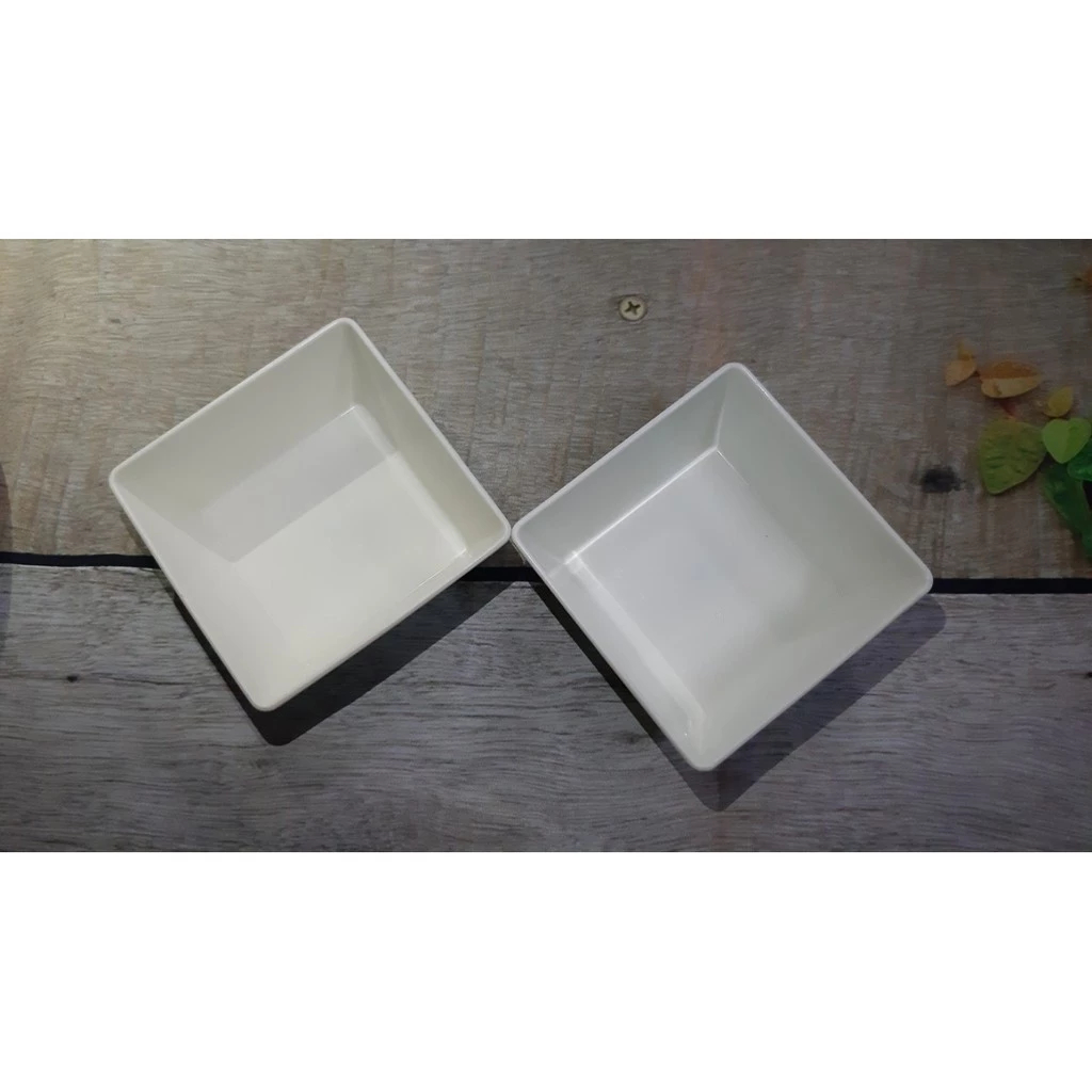 Khay nhựa sâu lòng đa năng nhỏ xinh hàng không kt 9x9x3cm dùng trộn salad, đựng đồ ăn, thực phẩm | BigBuy360 - bigbuy360.vn