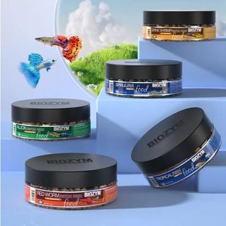 Cám Dán Sâu Đỏ - Biozym Red Worm Tab - Giàu Dinh Dưỡng Cho Cá Cảnh