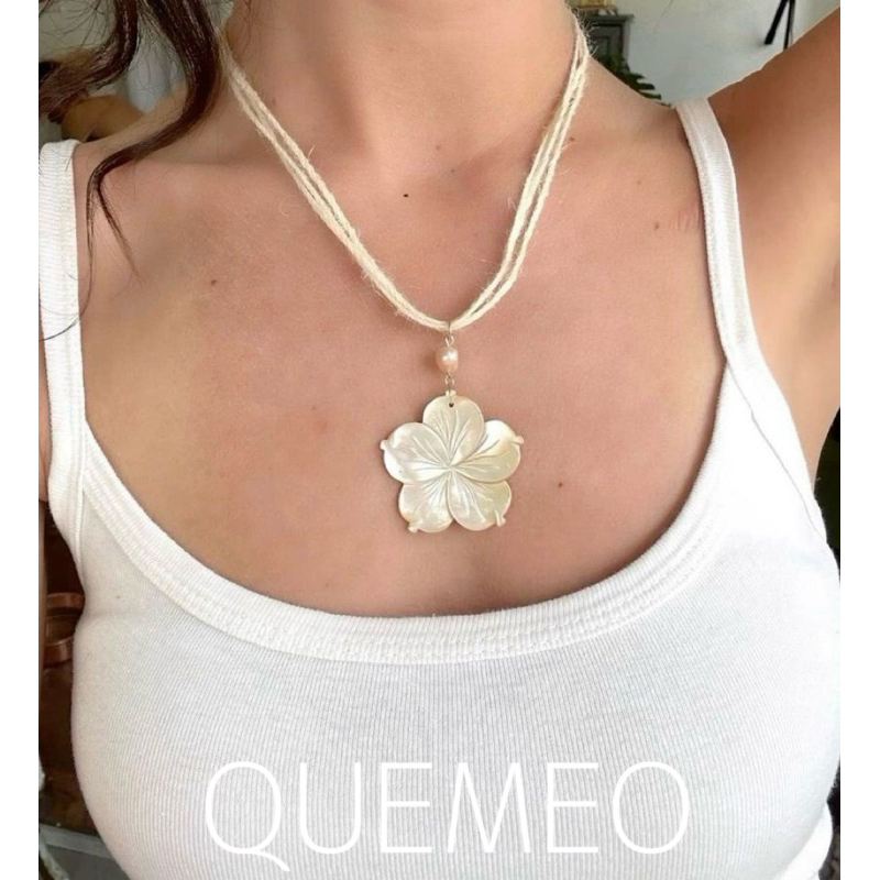 Vòng cổ Hoa BE HI SUMMER QUEMEO phụ kiện đi biển không thể thiếu PHIÊN BẢN MỚI