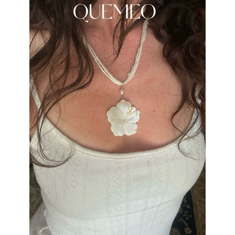 Vòng cổ Hoa BE HI SUMMER QUEMEO phụ kiện đi biển không thể thiếu PHIÊN BẢN MỚI