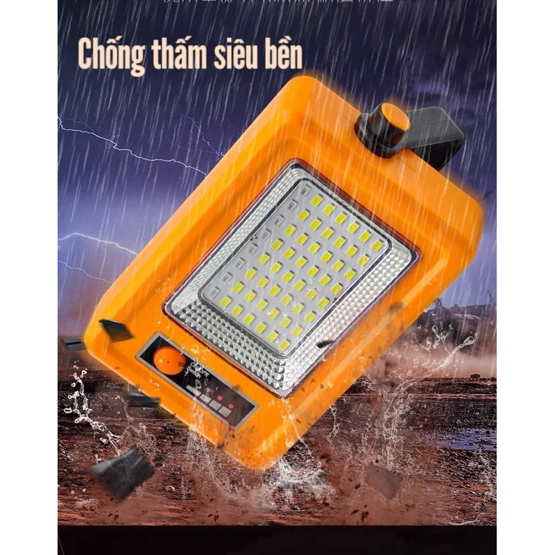 Đèn Năng Lượng Mặt Trời Cầm Tay Anhlinh Đa Nắng Sạc Sự Phòng MW-7 Nhỏ Gọn Siêu Sáng Pin Trâu 4 Mức Sáng