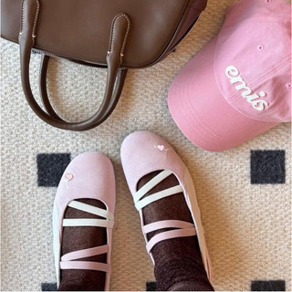 Giày búp bê bigsize nữ mùa hè Pu_ma ballet màu hồng siêu êm nhẹ , giày sục slipon thời trang big size cao cấp nữ