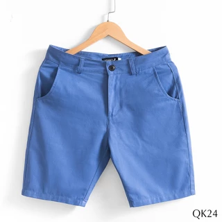 Quần Short Nam 6 Màu Trẻ Trung Chất Liệu Kaki Mềm Mại, Quần Đùi Nam Kiểu Dáng Basic Phong Cách Hàn Quốc AVIANO