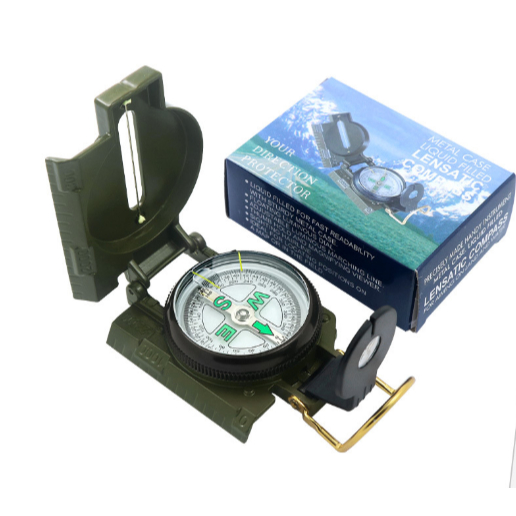 La bàn quân sự vỏ hợp kim nhôm nhiều chức năng M16