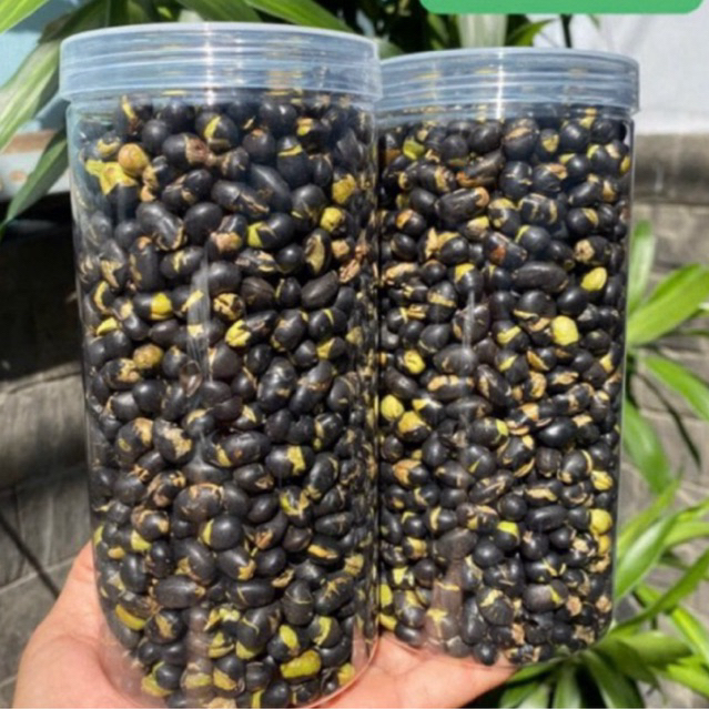 Đậu Đen Xanh Lòng Rang Muối Giòn -1 Hộp 450G, hàng loại 1 nở xốp giòn