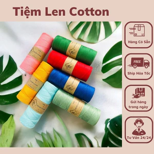Sợi dệt trơn móc túi,mũ-148g (86 màu)