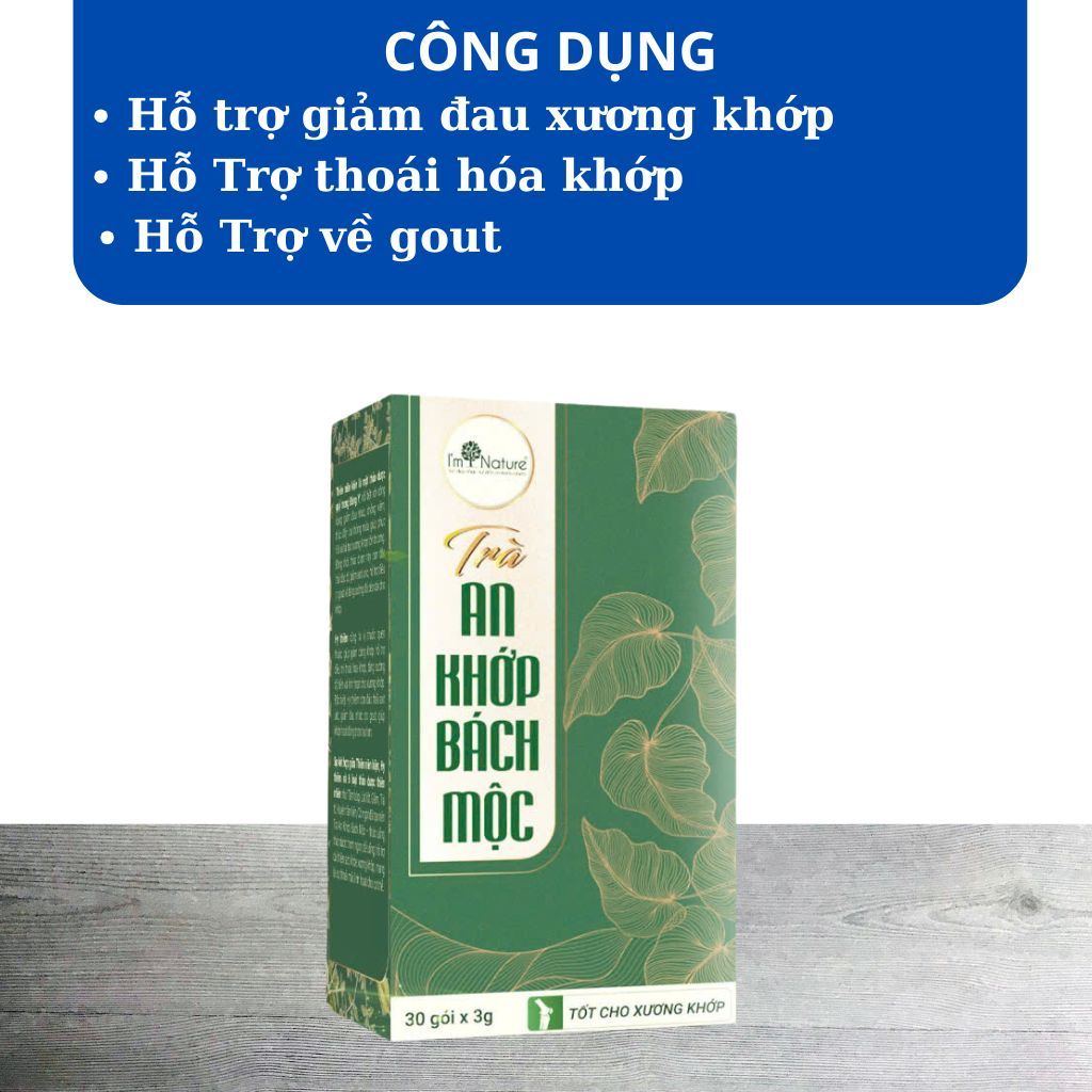 Ảnh Trà An Khớp Bách Mộc - Hỗ Trợ Sức Khỏe Xương Khớp - Hỗ Trợ Giảm Đau Nhức  - Tăng Cường Lưu Thông Máu 3
