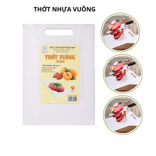 Thớt Nhựa Đa Năng Tiện Lợi, Chống Ẩm Mốc Khánh Khuẩn Không Mùi An Toàn