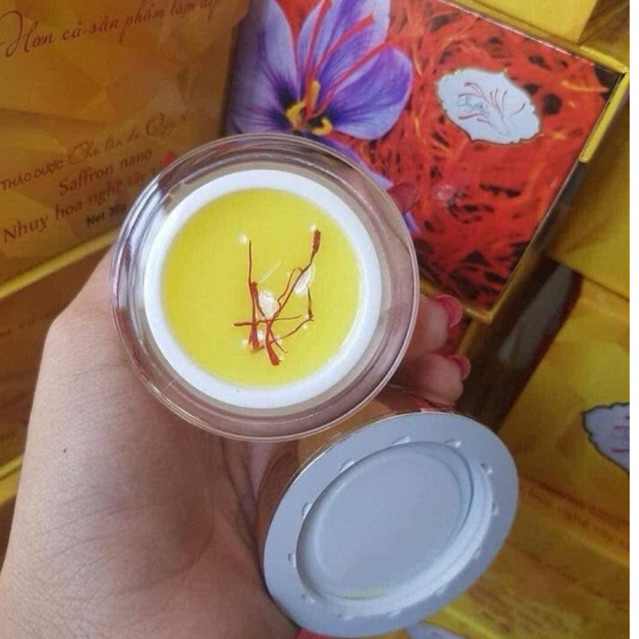 Kem Dưỡng Da Nhụy Hoa Nghệ Tây Saffron Tùy Tâm Pharma – Dưỡng Sáng Da, Cấp Ẩm, 30g