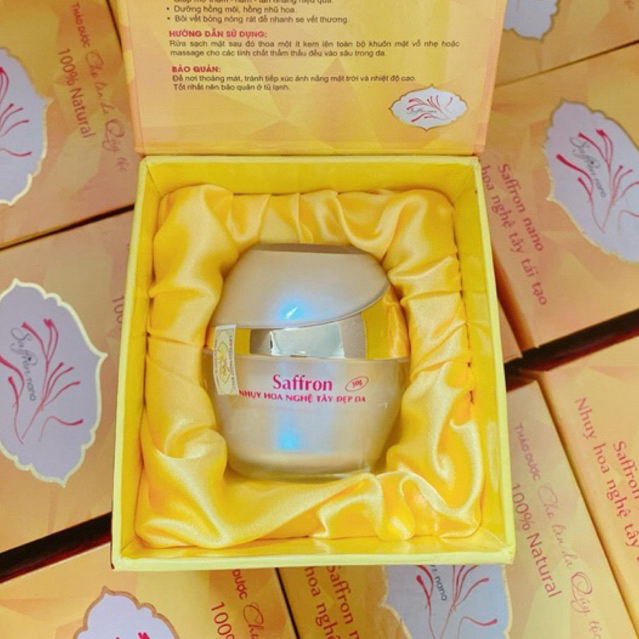 Kem Dưỡng Da Nhụy Hoa Nghệ Tây Saffron Tùy Tâm Pharma – Dưỡng Sáng Da, Cấp Ẩm, 30g