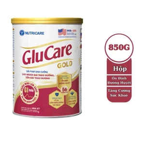 Sữa bột nutricare GLUCARE GOLD 900G - DINH DƯỠNG CHO NGƯỜI TIỂU ĐƯỜNG