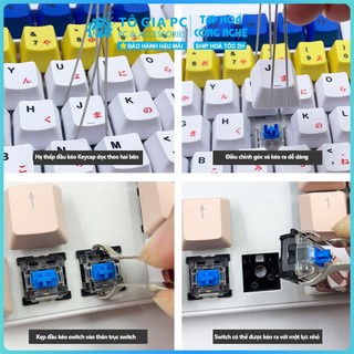 Dụng Cụ Tháo Keycap & Switch Bàn Phím Cơ 2in1 | Keycap Puller Switch Puller Đa Năng