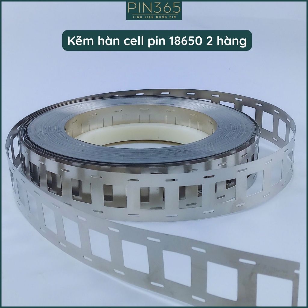 10 mét kẽm hàn cell pin 18650 dày 0.15mm PIN365 hàn cell pin máy công ...