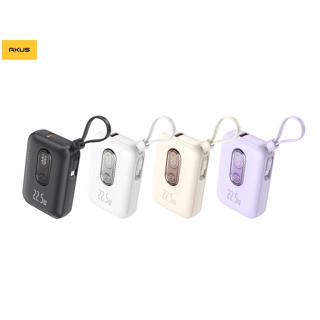 Ảnh Sạc dự phòng sạc nhanh 22.5w AKUS-DP123 10.000mAh 2