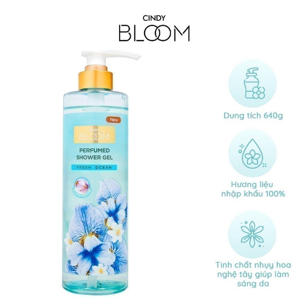 Ảnh Sữa tắm nước hoa Cindy Bloom 640g 2
