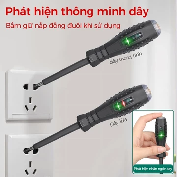Bút của thợ điện Máy kiểm tra điện, Bút Thử Điện Chuyên Dụng Cho Thợ Điện Bút kiểm tra điện áp kỹ dụng cụ thợ điện