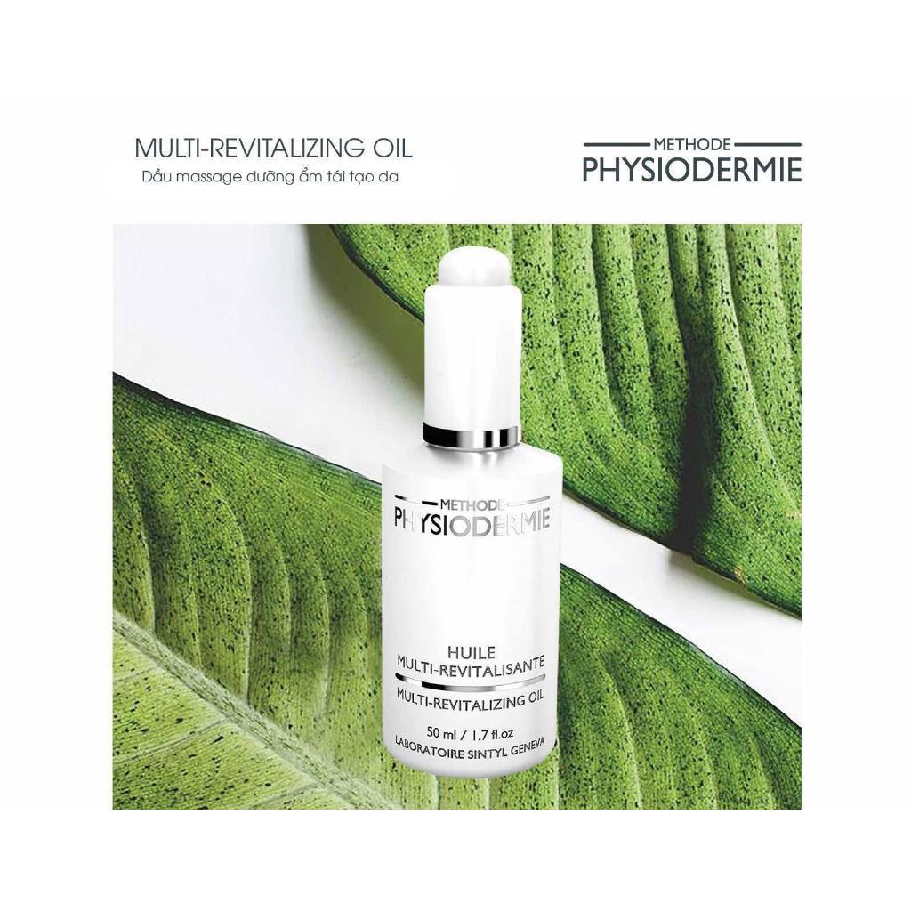Ảnh Dầu massage tái tạo da, lành sẹo, chống oxy hoá Multi - Revitalizing Oil Physiodermie 3