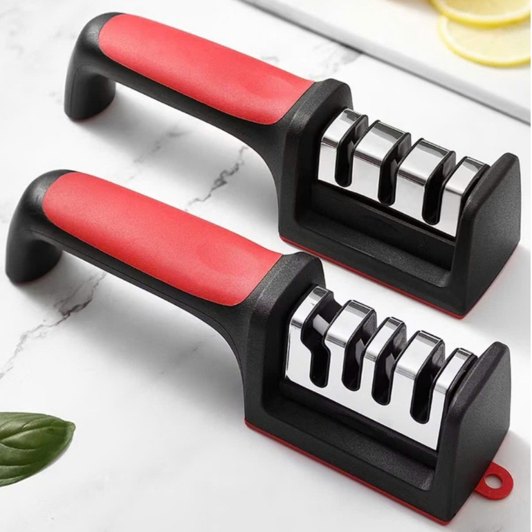 Dụng cụ mài dao kéo 3 cấp độ cầm tay mài dao nhanh bén siêu tiện lợi