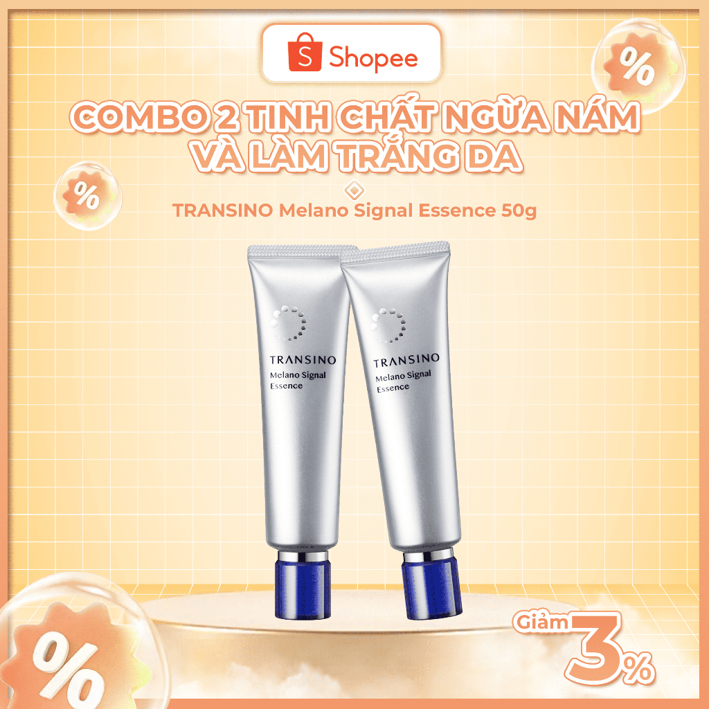 Ảnh Combo 2 Tinh Chất Ngừa Nám Và Làm Trắng Da TRANSINO 50g 2