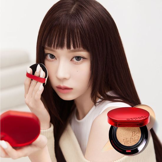 Ảnh Phấn Nước Che Phủ Espoir Be Velvet Cover Cushion 2025 SPF42 PA++ 13gr 2