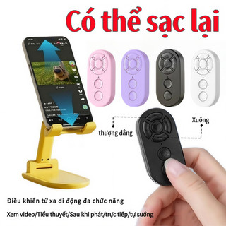 Remote thông minh chụp ảnh,Remote Điều khiển từ xa có sạc, Remote chụp ảnh, lướt tiktok, youtube shorts, Short Videos