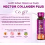 HECTOR Collagen Plus - Nước Nấm Đông Trùng Hạ Thảo Ngăn Ngừa Lão Hoá, Nám Da và Tăng Độ Đàn Hồi Da (Màu Tím)