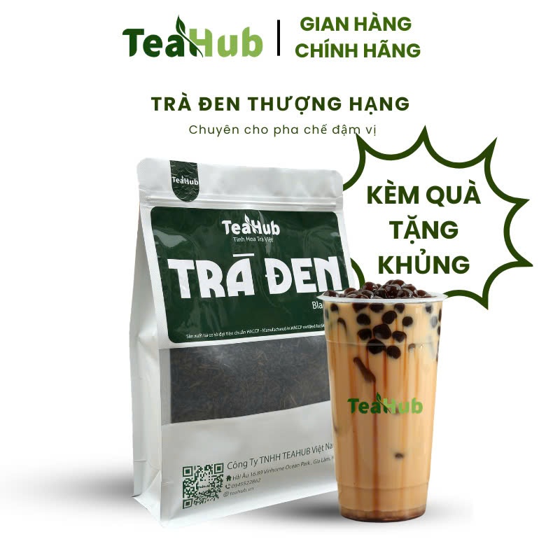 Trà đen TEAHUB - Trà pha chế đậm vị. Trà đen (Hồng trà) búp non, nguyên ...