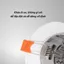 Đèn Led Âm Trần Đế Gang Đúc (Nguồn Liền Tích Hợp Bên Trong Đế)) 7W 9W Phi 90 Đèn Âm Trần Ánh Sáng 3 M