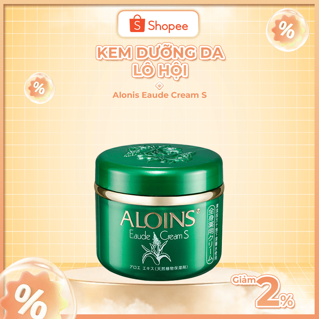 Ảnh Kem dưỡng da lô hội Alonis Eaude Cream S 1