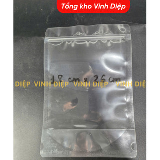 500g túi zip trong đáy đứng - 2 mặt trong đựng bột, nước nhiều kích thước