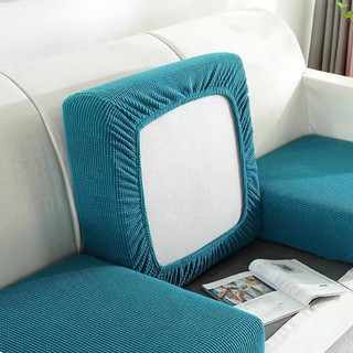 Bọc Ghế Sofa Vỏ Bọc Đệm Ghế Sofa Vải Lông Cừu Dày Màu Trơn Tùy Chọn Co Giãn Trang Trí Phòng Khách 1-4 Chỗ Ngồi