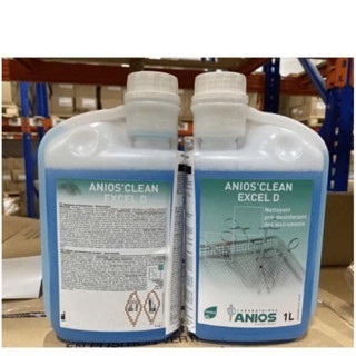 Dung dịch ngâm dụng cụ y tế khử khuẩn Anios Clean Excel D - Can 1 Lít