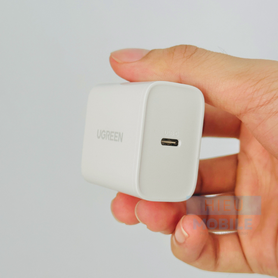 Củ sạc nhanh Ugreen 30W 1 cổng C cho Android, iPhone (CD127)