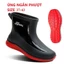 Ủng ngắn đi mưa, ủng lội nước đế vàng size 36-43, ủng trường thịnh ủng caao cấp