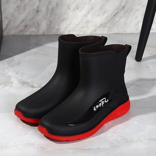Ủng ngắn đi mưa, size 38 - 43, đế cứng, lý tưởng cho làm vườn và phượt CAO CẤP
