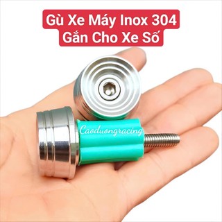 Gù tay lái xe máy inox 304 mẫu thái salaya và bao tay TBT chính hãng gắn cho các dòng xe số - phụng tùng xe máy